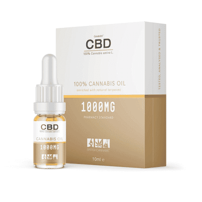 100% Cannabis Oil 1000mg 10ml