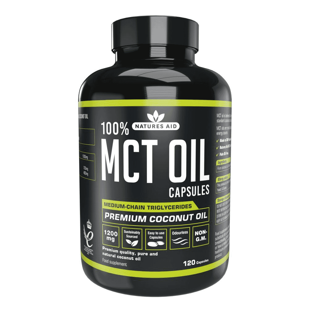 100% MCT Oil Capsules 120s