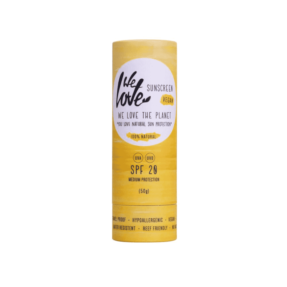 100% Natural Sunscreen SPF20 50g (Stick)