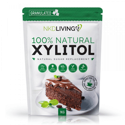 100% Natural Xylitol Natural Sugar Replacement 1kg (Granulated)