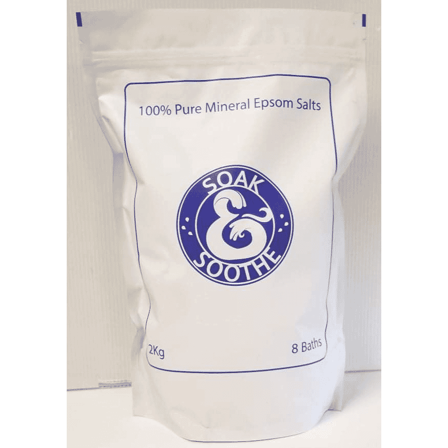 100% Pure Mineral Epsom Salts 2kg