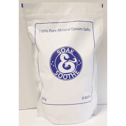 100% Pure Mineral Epsom Salts 2kg