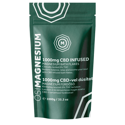 1000mg CBD Infused Magnesium Bath Flakes 1000g