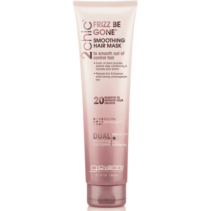 2chic Frizz Be Gone Smoothing Hair Mask Shea Butter + Sweet Almond Oil 150ml