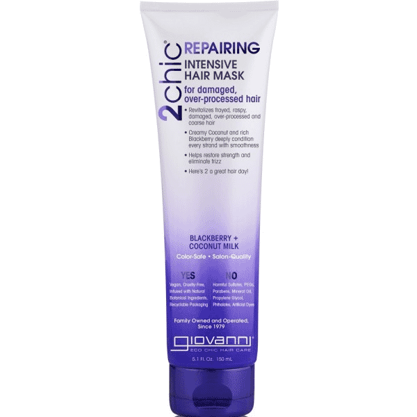 2chic Repairing Intensive Hair Mask Blackberry + Coconut Milk 150ml