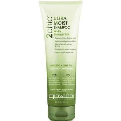 2chic Ultra Moist Shampoo Avocado + Olive Oil 250ml