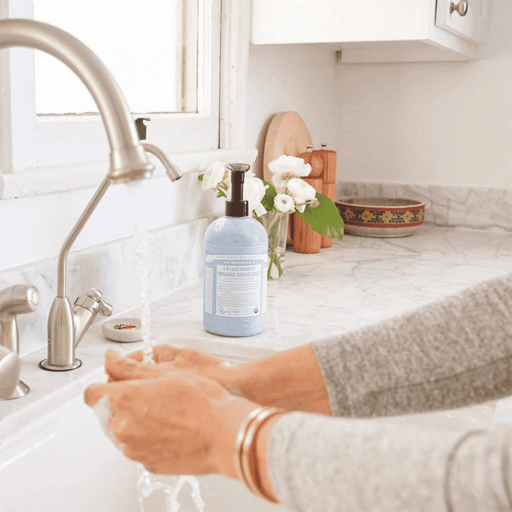 4-In-1 Baby-Mild Organic Pump Soap 355ml