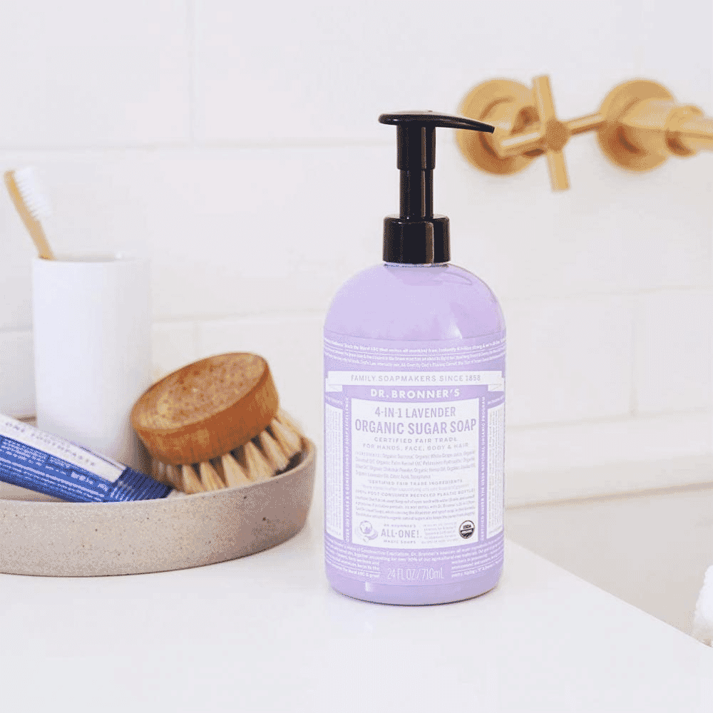 4-In-1 Lavender Organic Pump Soap 355ml