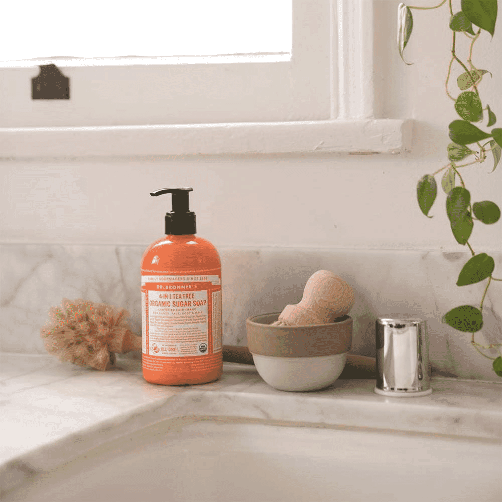4-In-1 Tea Tree Organic Pump Soap 710ml