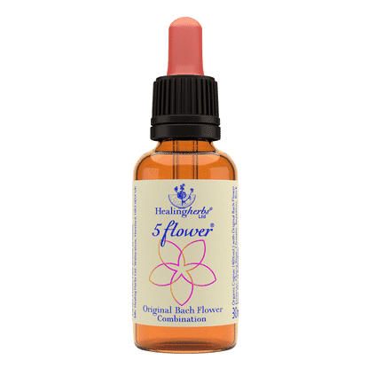 5 Flower Drops Original Bach Flower Combination 30ml