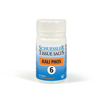 6 Kali Phos 125 tablets