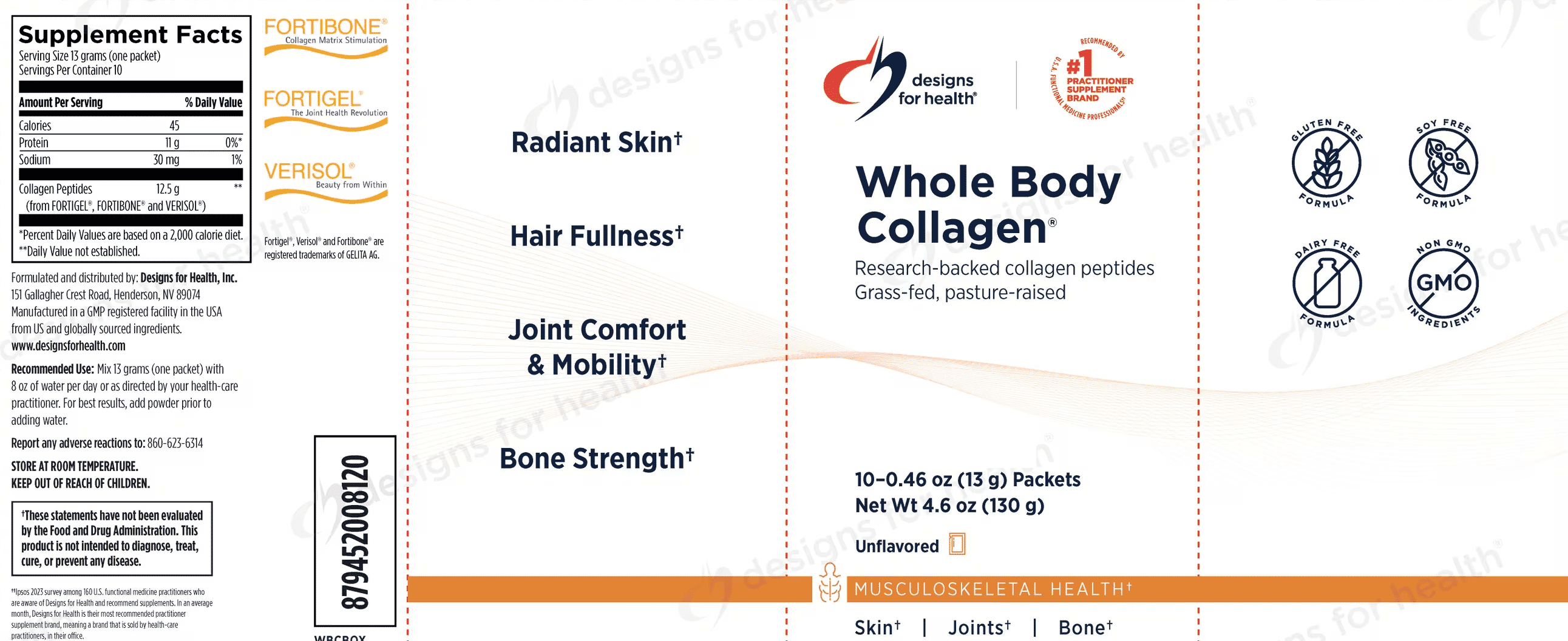 Whole Body Collagen® 10x13g