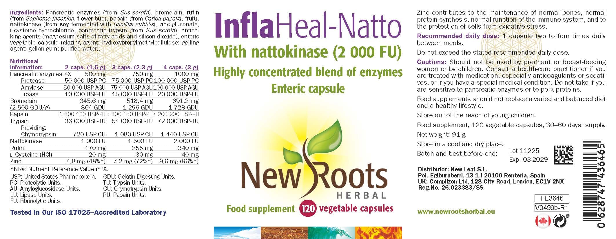 InflaHeal-Natto 120s