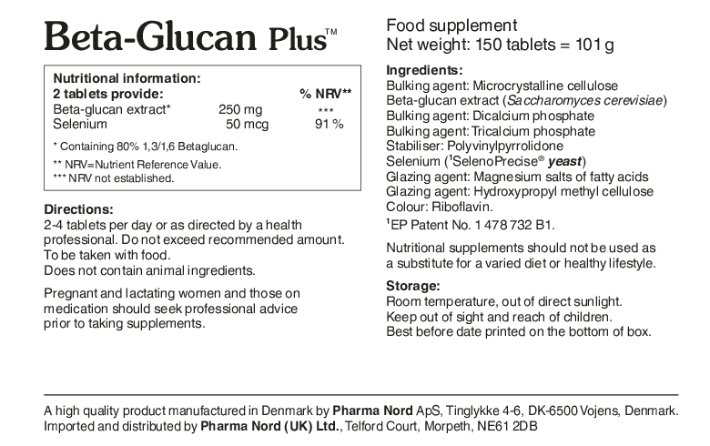 Beta-Glucan Plus 150s