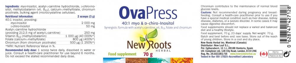 OvaPress 70g