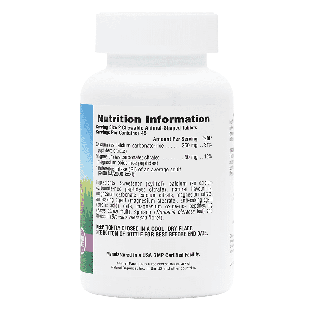 Animal Parade Calcium Vanilla Sundae (Sugar Free) 90's (Purple Strip)