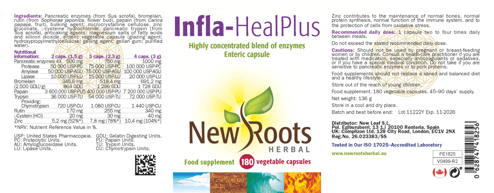 Infla-HealPlus 180s
