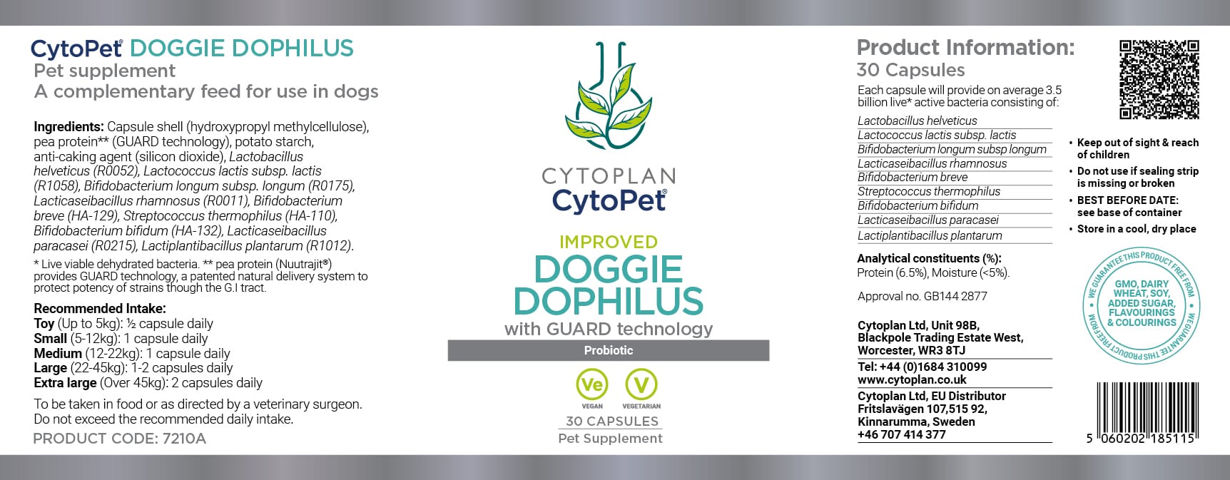 Cytopet Doggie Dophilus 30s