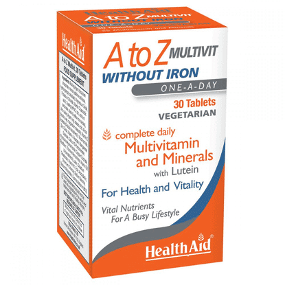 A to Z Multivit WITHOUT IRON 30s