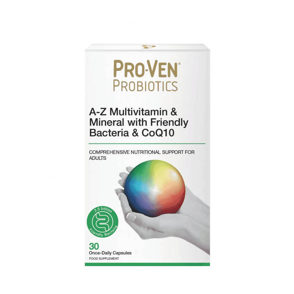 A-Z Multivitamin & Mineral with Friendly Bacteria & CoQ10 30s