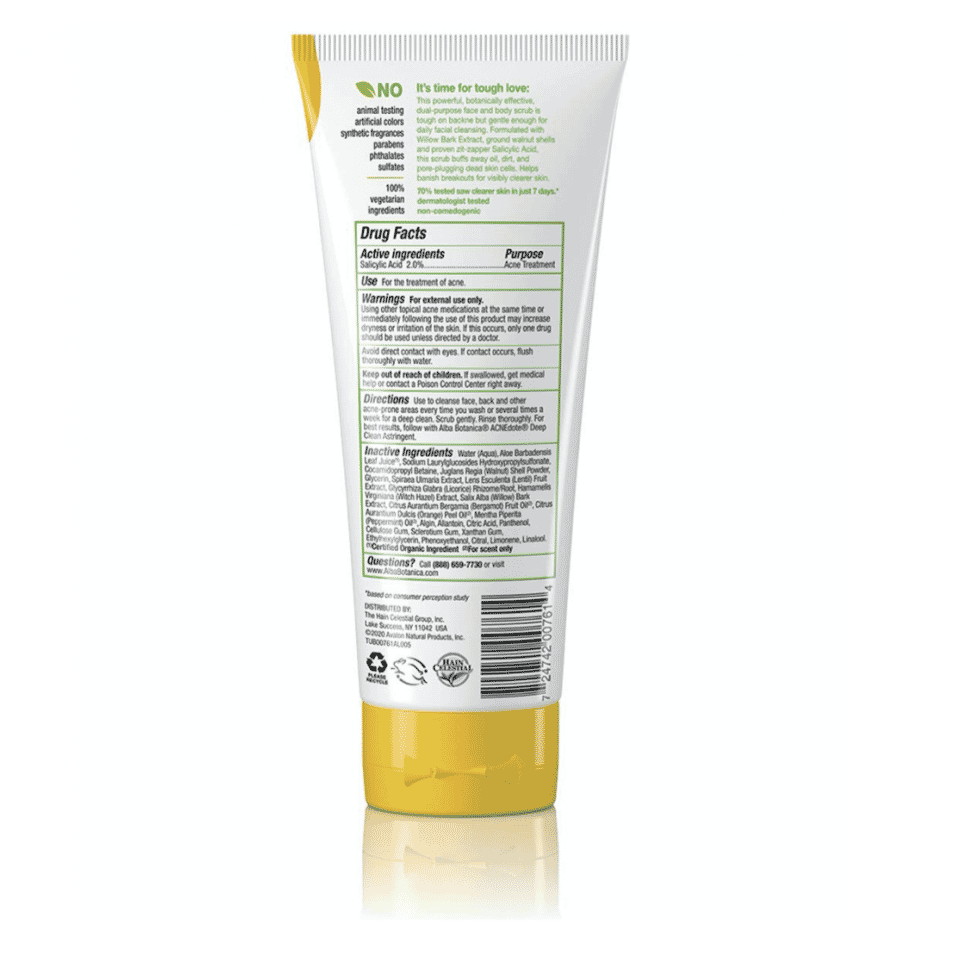Acne Dote Face & Body Scrub 227g
