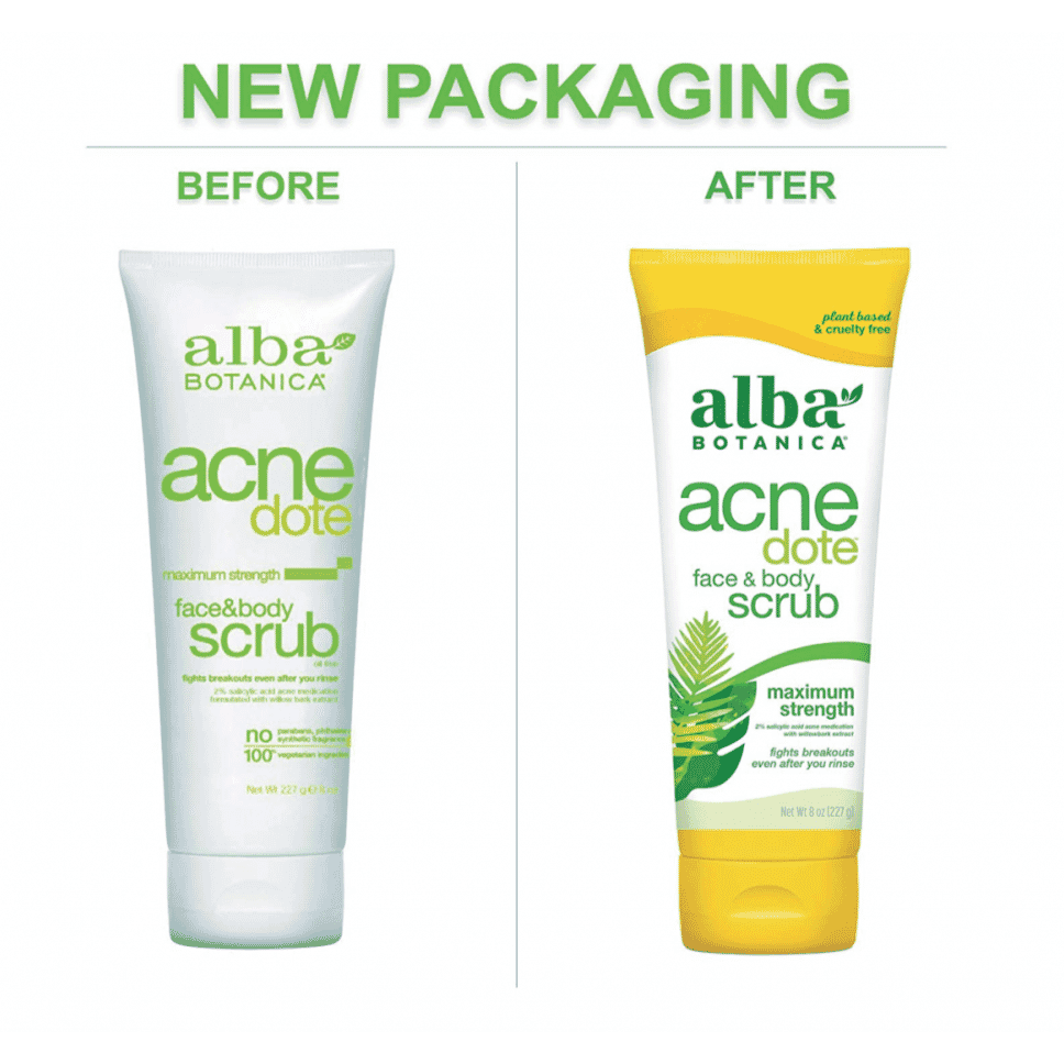 Acne Dote Face & Body Scrub 227g