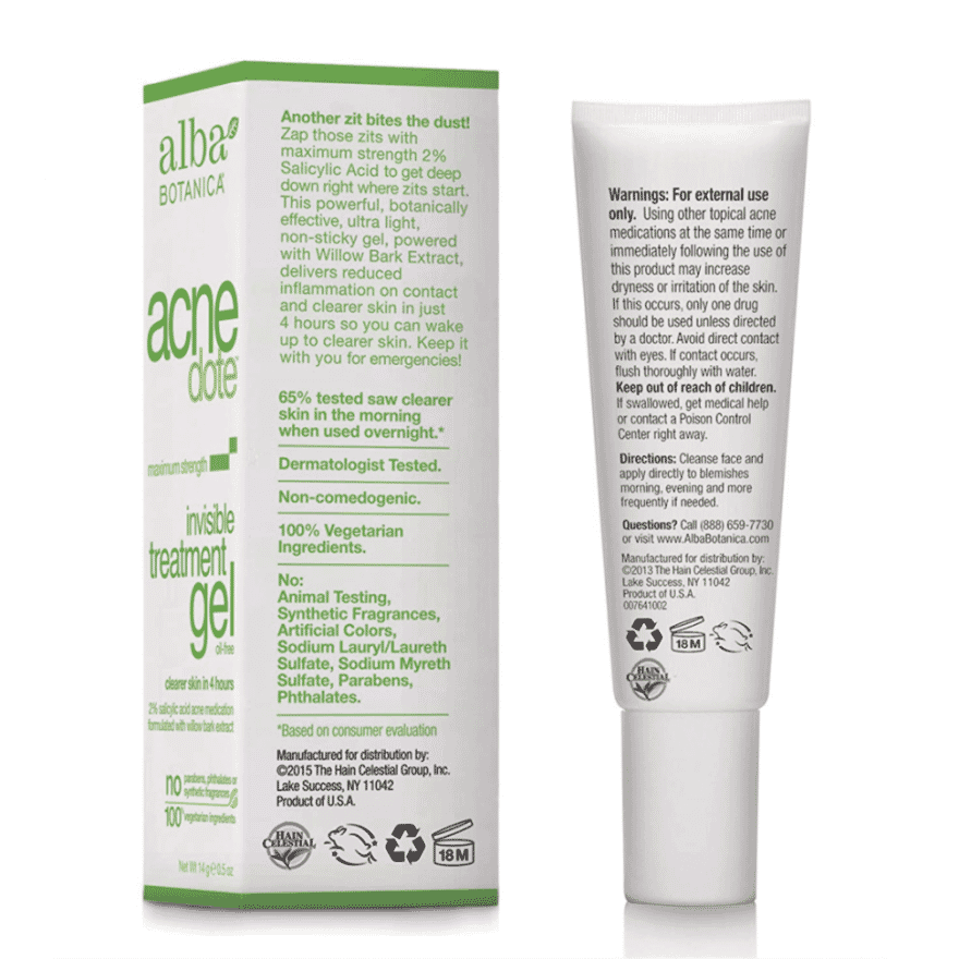 Acne Dote Invisible Treatment Gel 14g