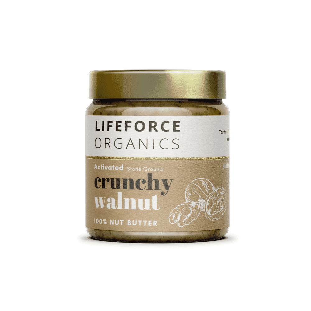 Activated Crunchy Walnut Butter 220g x 6 CASE