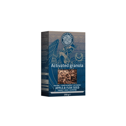 Activated Granola Apple & Flax Seed 250g