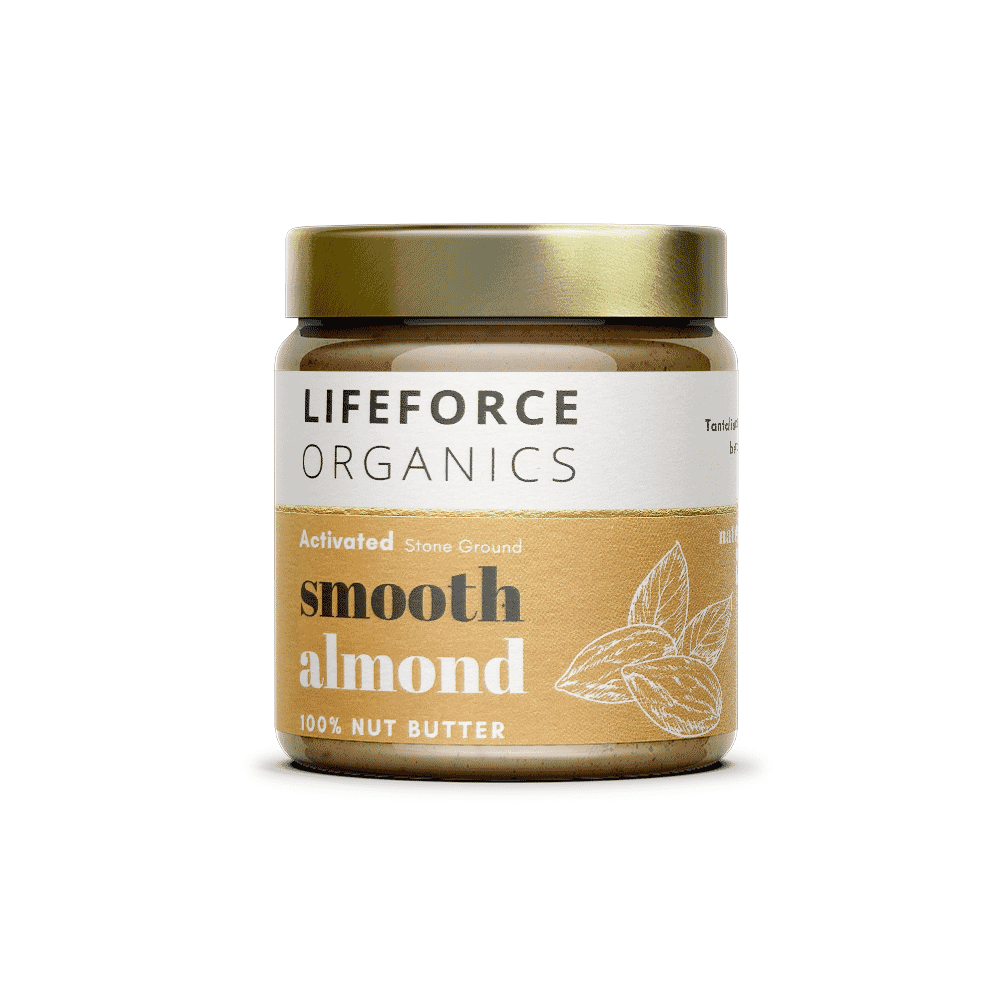 Activated Smooth Almond Nut Butter 220g x 6 CASE