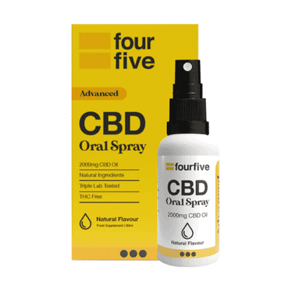 Advanced CBD Oral Spray 2000mg CBD Oil Natural Flavour 30ml