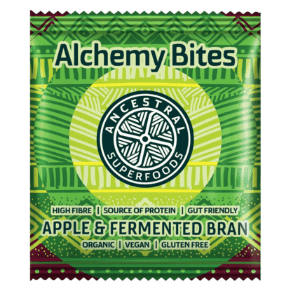 Alchemy Bites Apple & Fermented Bran 40g