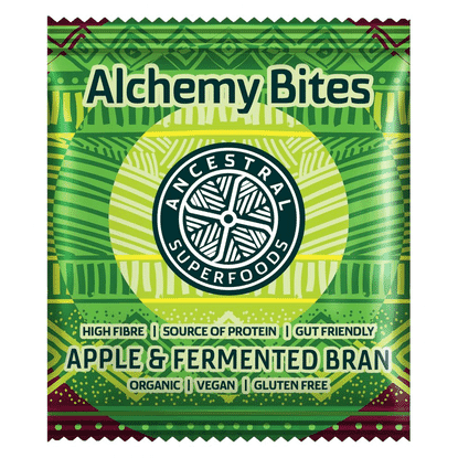 Alchemy Bites Apple & Fermented Bran 40g