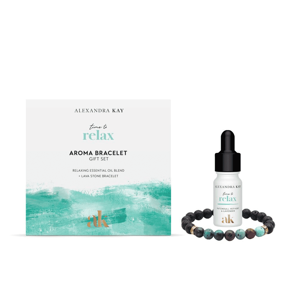 Alexandra Kay Time To Relax Aroma Bracelet Gift Set