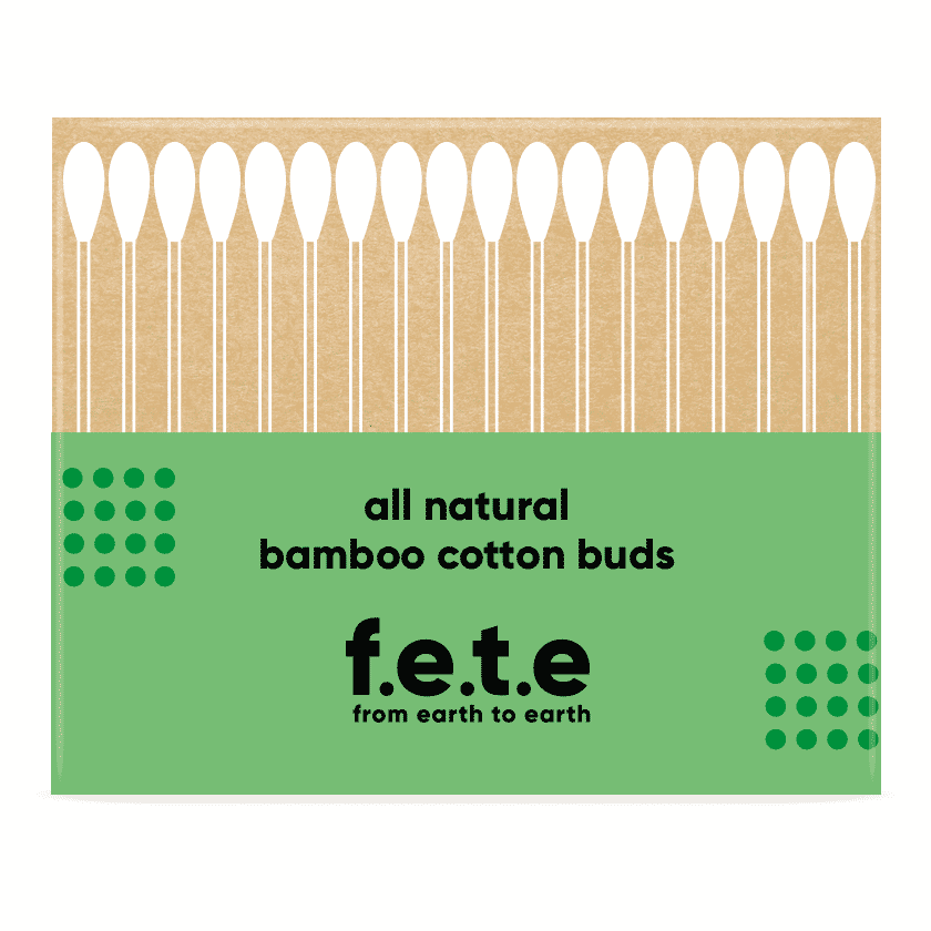 All Natural Bamboo Cotton Buds 100s