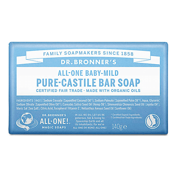 All-One Baby-Mild Pure-Castile Bar Soap 140g