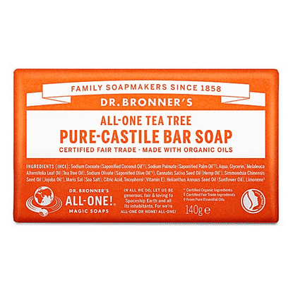 All-One Tea Tree Pure-Castile Bar Soap 140g