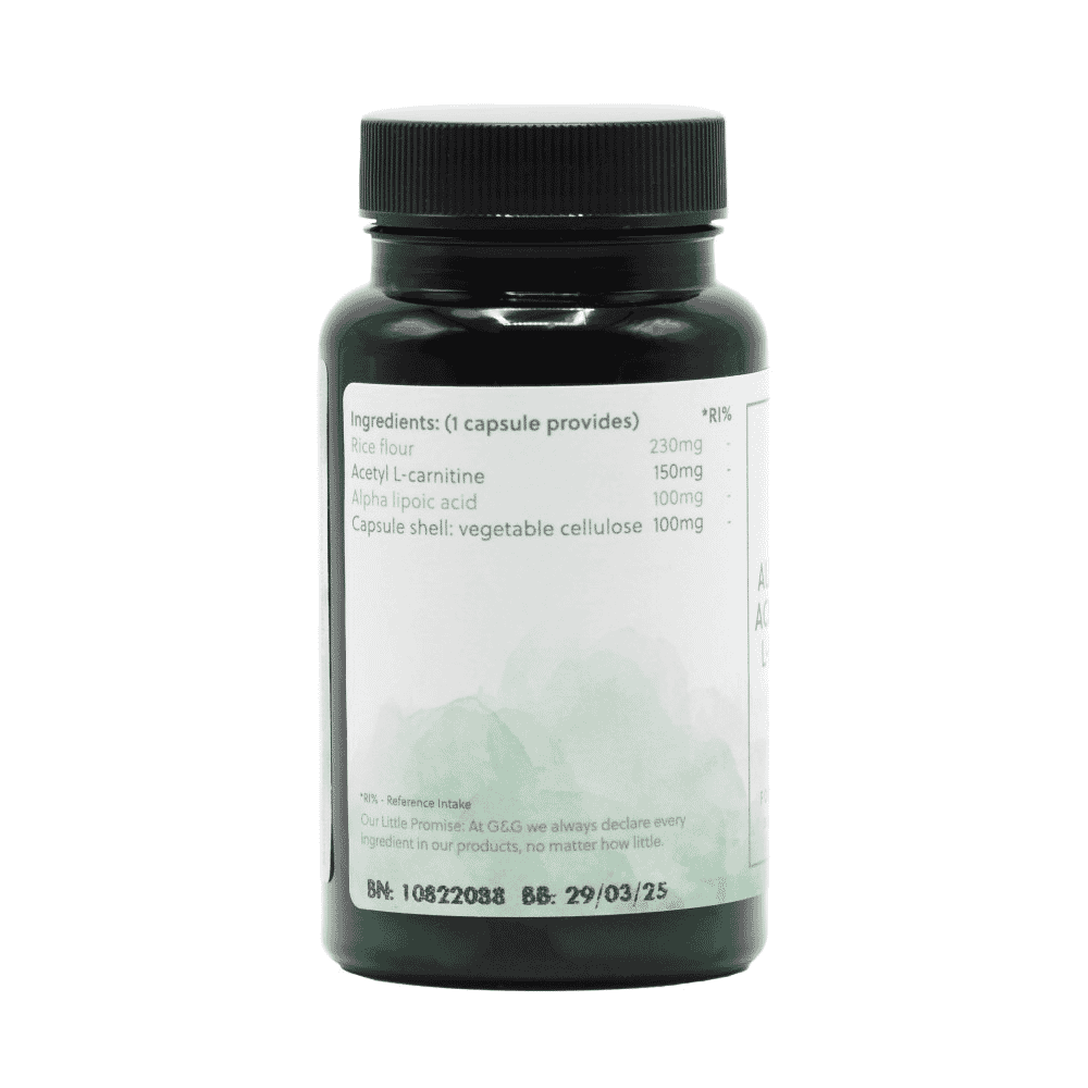 Alpha Lipoic Acid & Acetyl L-Carnitine 60s