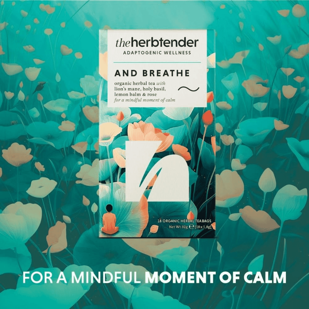 And Breathe Organic Herbal Tea 18s