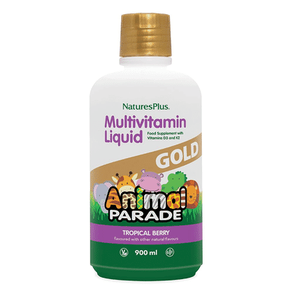Animal Parade GOLD Multivitamin Liquid Tropical Berry Flavour 900ml