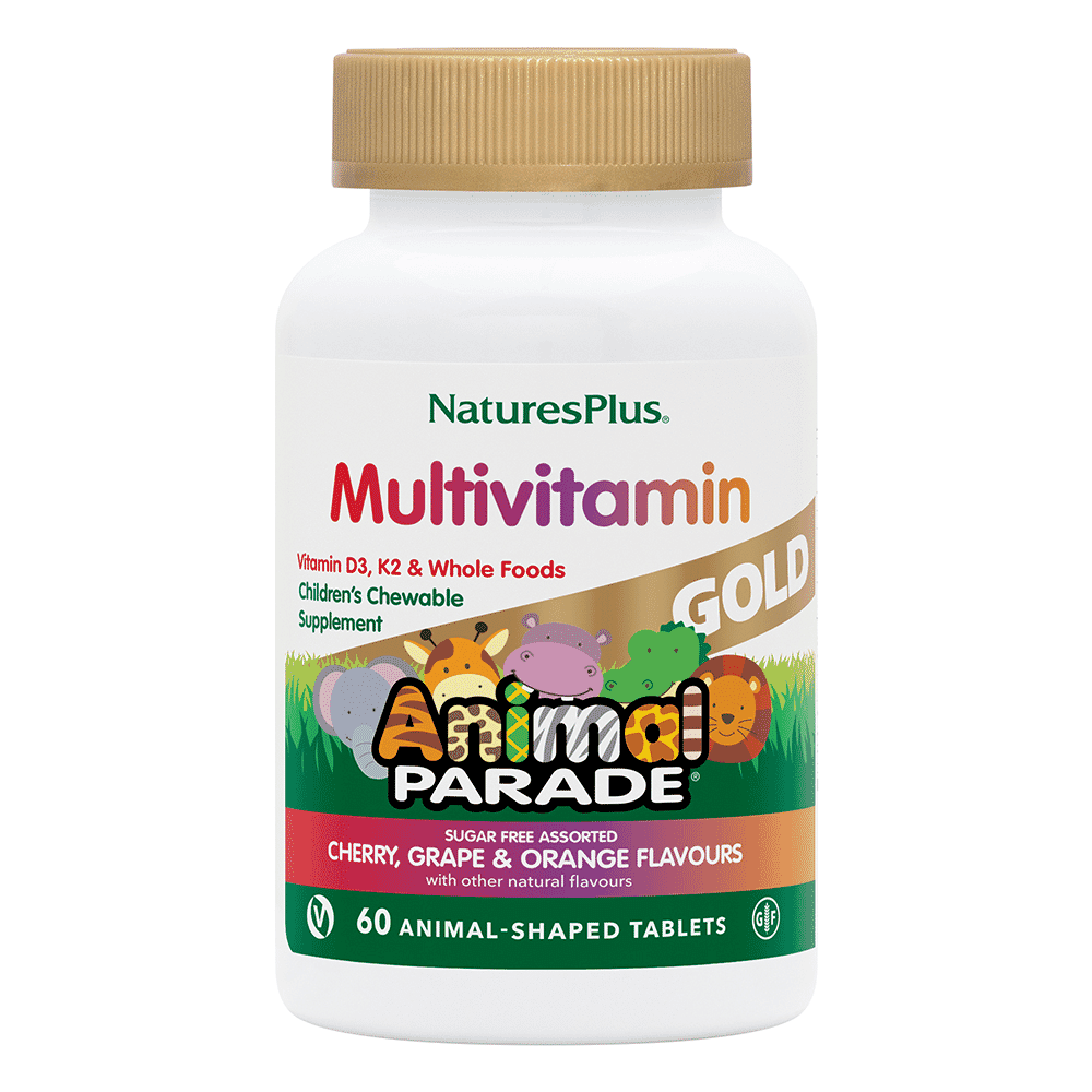 Animal Parade GOLD Multivitamin Sugar Free Assorted Flavours 60s
