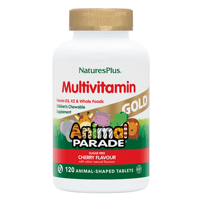 Animal Parade GOLD Multivitamin Sugar Free Cherry Flavour 120s