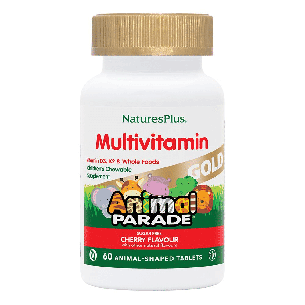 Animal Parade GOLD Multivitamin Sugar Free Cherry Flavour 60s