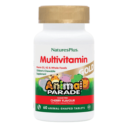 Animal Parade GOLD Multivitamin Sugar Free Cherry Flavour 60s