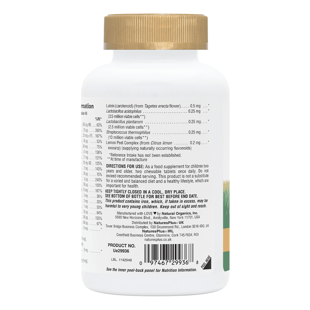 Animal Parade GOLD Multivitamin Sugar Free Orange Flavour 120s
