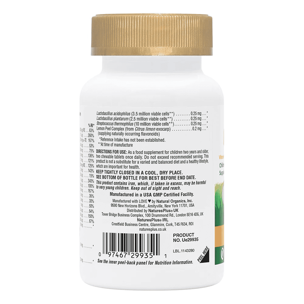Animal Parade GOLD Multivitamin Sugar Free Orange Flavour 60s