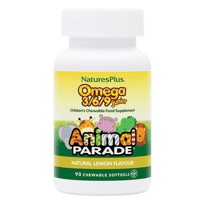 Animal Parade Omega 3/6/9 Junior Natural Lemon Flavour 90s