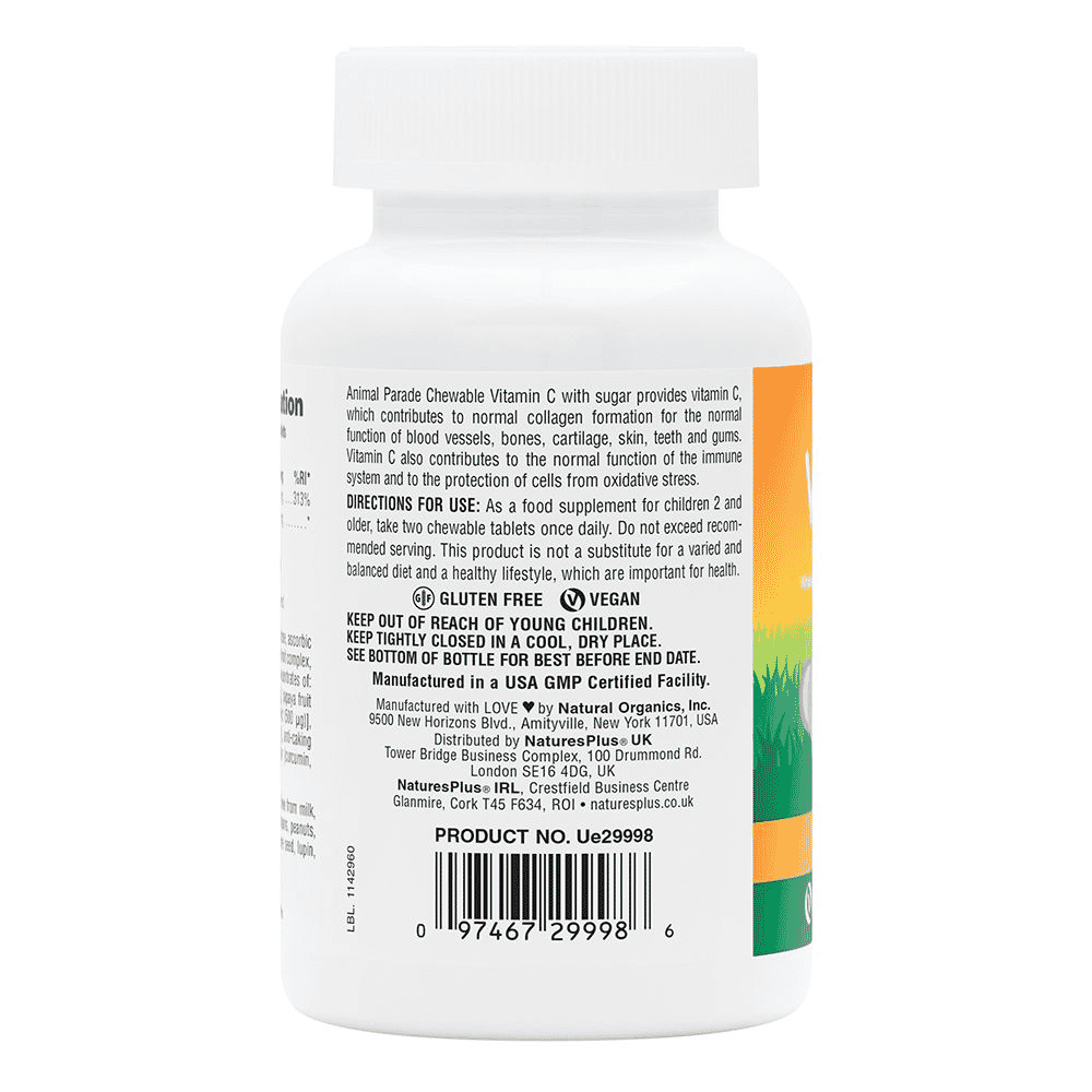 Animal Parade Vitamin C Orange Juice Flavour 90s