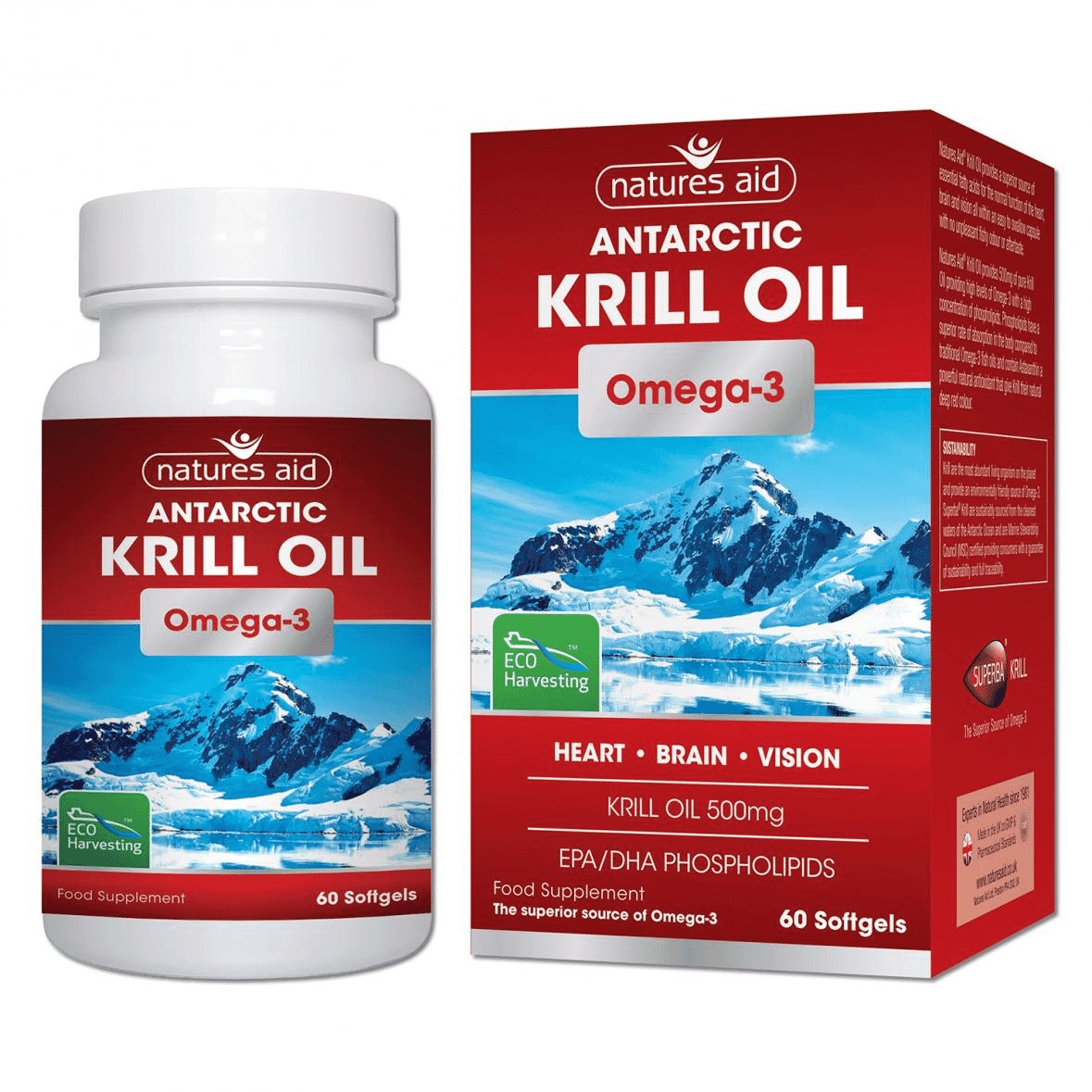 Antarctic Krill Oil (Omega-3) 60s