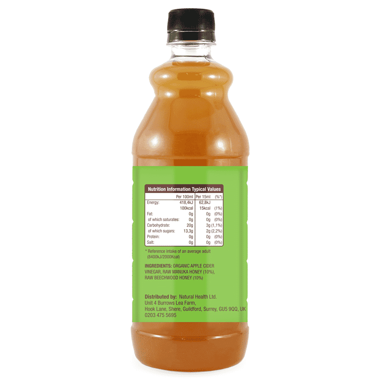 Apple Cider Vinegar with Manuka Honey 750ml